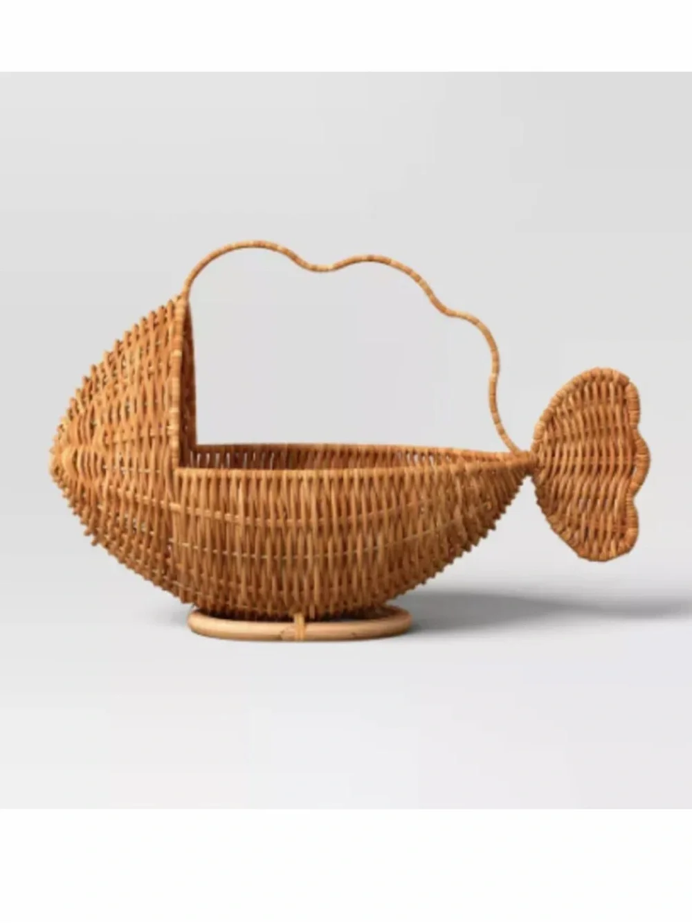 Threshold Rattan Woven Fish Basket Target